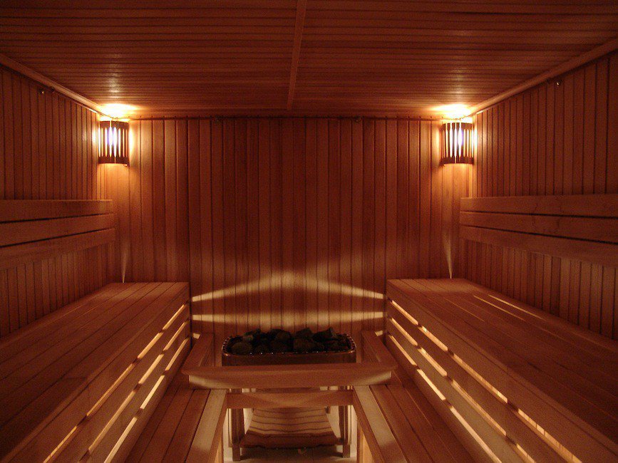 Gym sauna