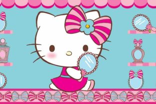 Hello Kitty в парке Остров Мечты