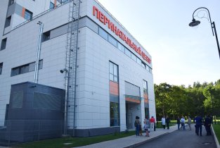 Перинатальный центр на Красносельском шоссе в Гатчине