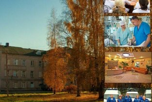Тосненская клиническая межрайонная больница на шоссе Барыбина в Тосно
