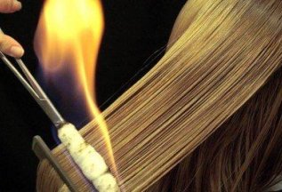 Инновационное востановление волос огнём Fire Cut