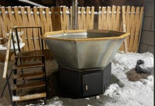 Чан на дровах