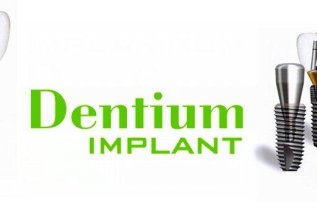 Имплантация Dentium+циркониевая коронка «ПОД КЛЮЧ»
