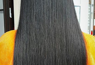 Мелирование и тонирование волос длиной до 50 см. 4000 руб.