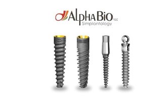Имплантат Alpha-Bio под ключ c циркониевой коронкой СТАНДАРТ