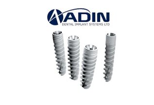Имплант ADIN под ключ c циркониевой коронкой