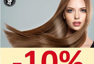 Скидка 10% на SPA процедуры для волос