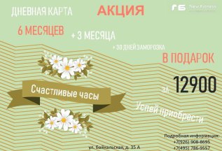Специальная цена на Дневную карту!