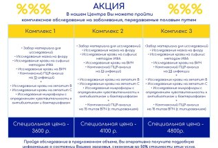 Комплексное обследование на ЗППП