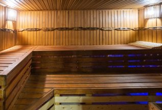 Отличная сауна для большой компании.