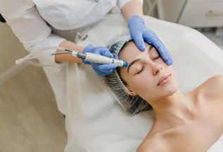 Экспресс-уход с Flash эффектом + миостимуляция/микротоки