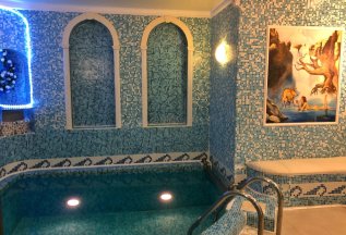 Бассейн с прохладной водой 5*4 , глубина 1,60