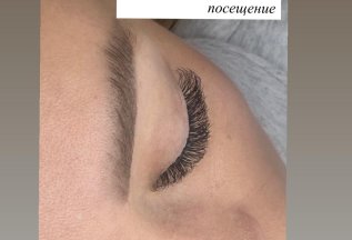 При наращивании ресниц 🎁архитектура + окрашивание бровей