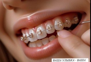 Улыбайтесь смело с брекетами 