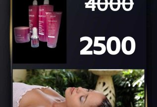 Спа уход за волосами за 2500 руб