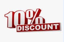 Дисконт - 10%* для постоянных гостей