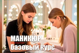 Маникюр, базовый курс. Старт 13 - 14 августа