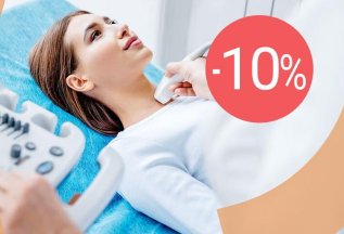 Скидка 10% на Check-up «Щитовидка под контролем»