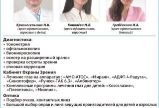 Обновленное отделение Офтальмологии