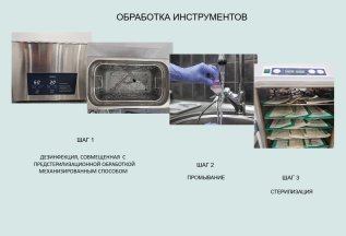 Полный цикл обработки инструментов