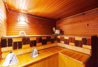Сауна на 30 этаже вместимостью до 15 человек
