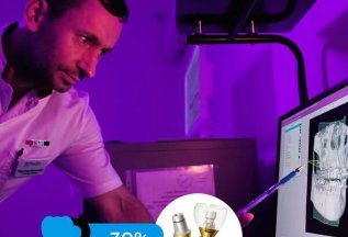 Скидка 30% 3 импланта Dentium по цене 2-х