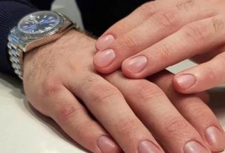 Мужской маникюр всего 1300 рублей