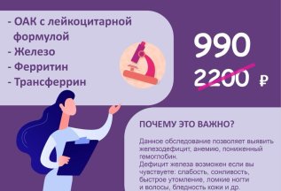 ГРАНДИОЗНАЯ АКЦИЯ НА КОМПЛЕКС АНАЛИЗОВ 