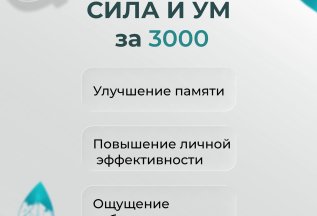 Капельница СИЛА И УМ