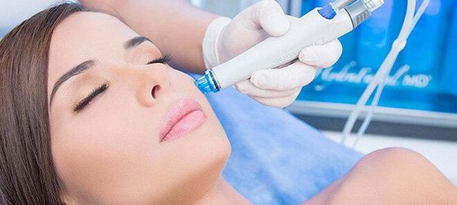 Голливудский уход Hydrafacial со скидкой