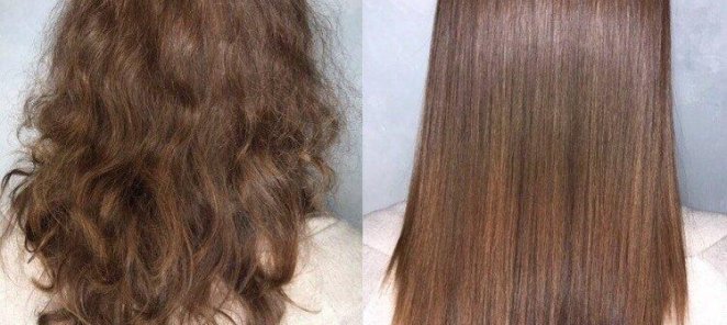 Кератиновое выпрямление волос - 3500