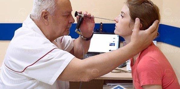 Прием врача-отоларинголога