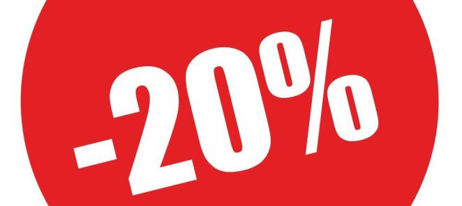 -2️⃣0️⃣%