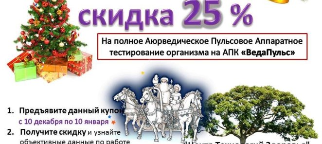 Новогодняя скидка!