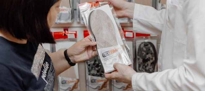 Ортопедические стельки со скидкой 40 %