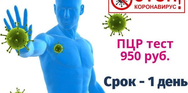Снижена цена ПЦР-тест на коронавирус
