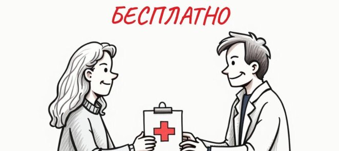 Больничный бесплатно