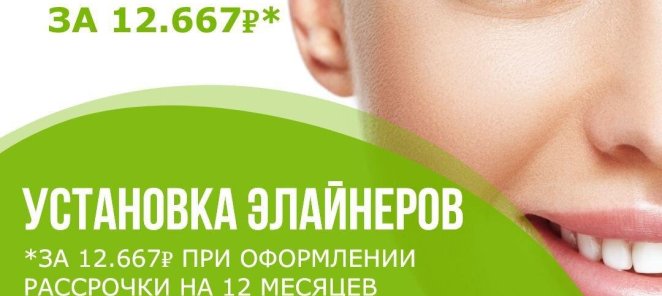 Акция «ЭЛАЙНЕРЫ» всего за 12 667 в месяц
