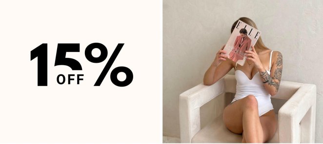 Скидка 15% на первое посещение