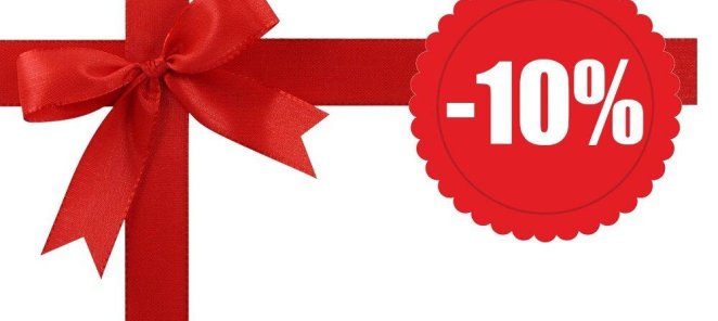 Всем новым клиентам скидка 10%