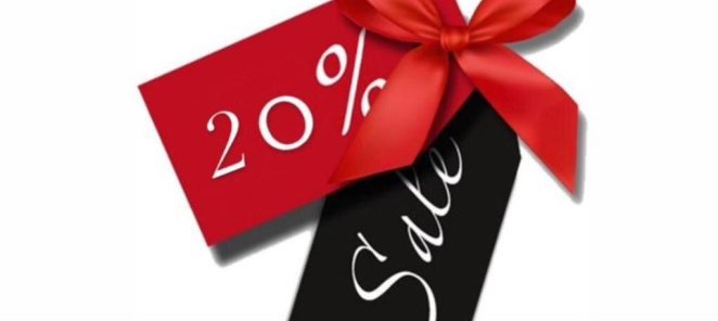 20% скидка