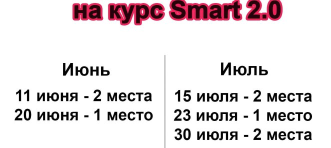 Smart 2.0 уже в Твери! Записывайся!