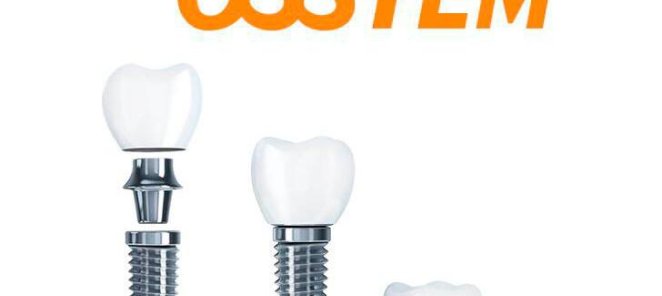 Импланты Osstem с установкой под ключ от 26.000 рублей