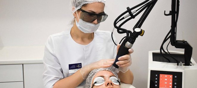 Лазерное омоложение за 18500 эрбиевым лазером DERMABLATE