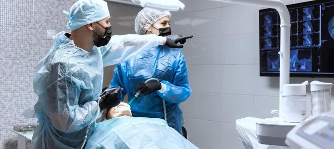 Удаление до 3-х зубов при протезировании АО4 - бесплатно
