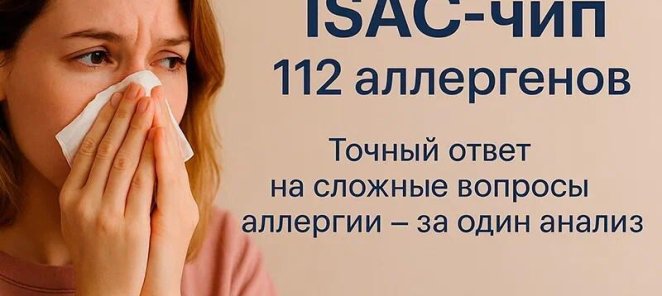 Аллергочип ISAC (112 аллергокомпонентов)