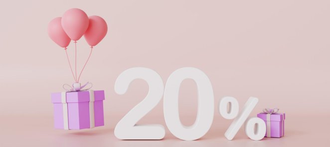 Скидка 20% на абонемент