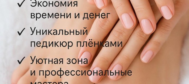 Маникюр и педикюр со скидкой 30% в салоне красоты «Орхидея»