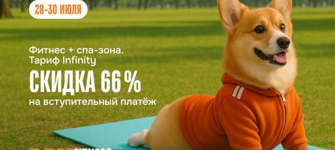 -66% на вступ. платёж по тарифу "Infinity"