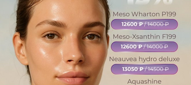 Биоревитализация / скидка 15% Глубокое увлажнение кожи.